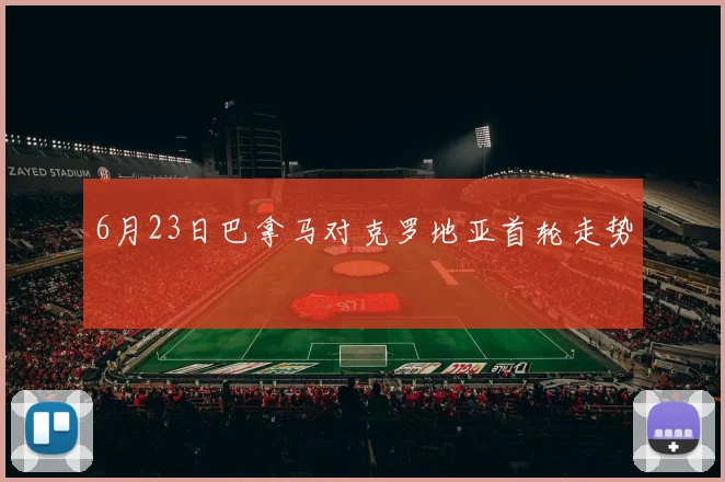 6月23日巴拿马对克罗地亚首轮走势