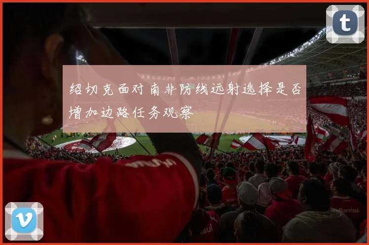 绍切克面对南非防线远射选择是否增加边路任务观察